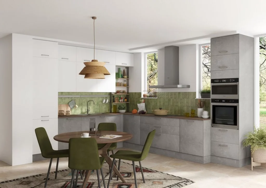 cocina mineral - gris tostado