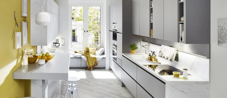 cocina en paralelo - ventaja