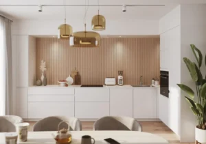 Cocinas abiertas al salón - ventajas y soluciones